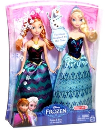 Mattel Disney Frozen Anna & Elsa of Arendelle pop