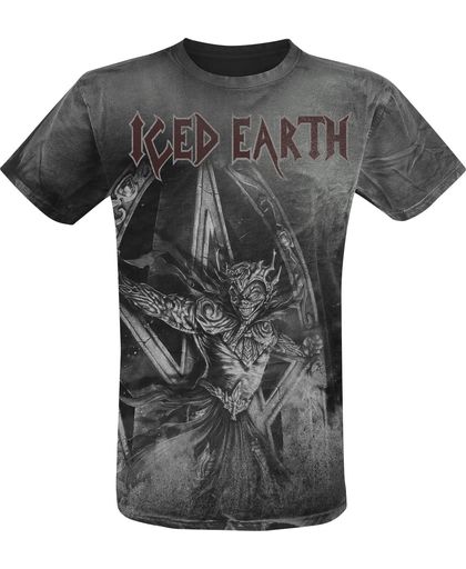 Iced Earth Incorruptible Vintage T-shirt zwart