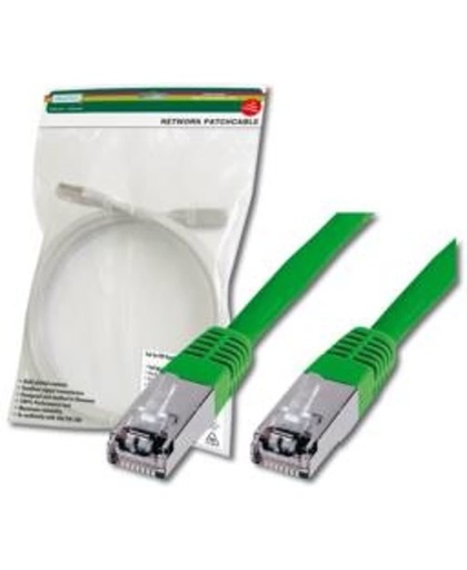 Digitus Patch Cable, SFTP, CAT5E, 3M, green