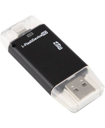 Flash drive - micro usb - smartphone - extern geheugen - zwart - DisQounts