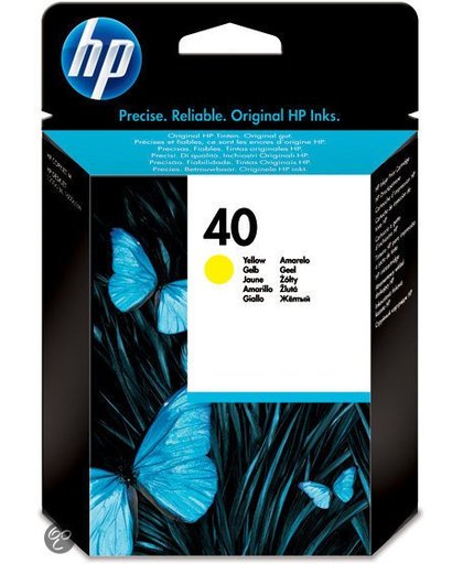 HP 51640YE inktcartridge Geel