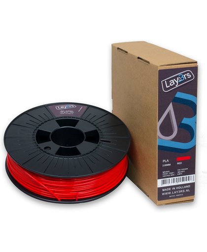 Lay3rs PLA 750gr Red 1.75mm
