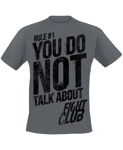 Fight Club Rule No. 1 - Don&apos;t Talk About Fight Club T-shirt actraciet