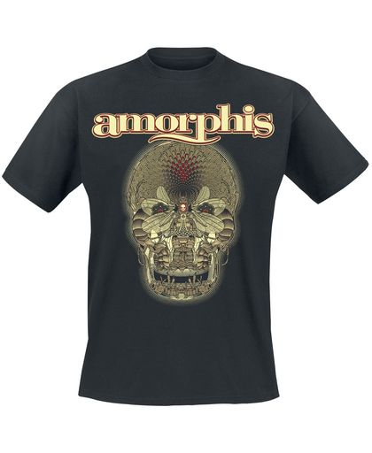 Amorphis Queen of time T-shirt zwart