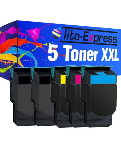 Tito-Express PlatinumSerie PlatinumSerie® 5 Toner compatible voor Lexmark C540N XXL Lexmark Optra: C540N / C543DN / C544N / C544DN / C544DTN / C544DW / C546DTN