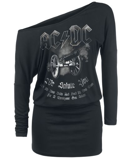 AC/DC We Salute You Jurk zwart