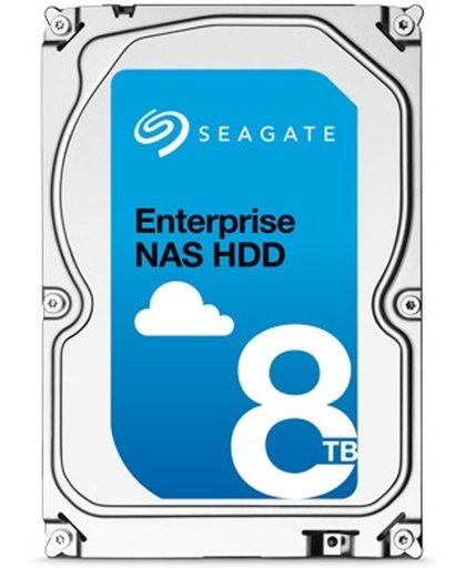 Seagate Enterprise 8TB HDD 8000GB SAS interne harde schijf
