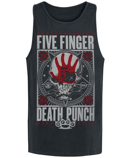 Five Finger Death Punch Punchagram Tanktop zwart