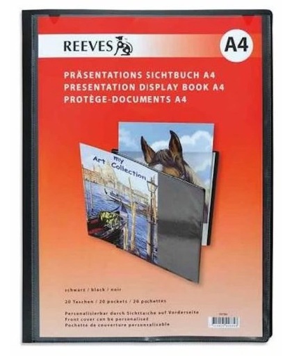 Reeves displaybook 20 hoezen maat A5