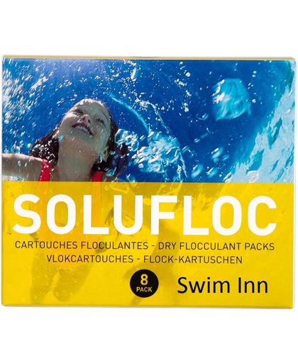 Vlokcartouche Solufloc/Chemoform 2 dozen van 8 x 125gr