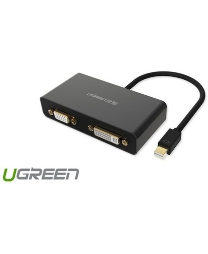 3in1 Mini DisplayPort DP to HDMI/VGA/DVI converter