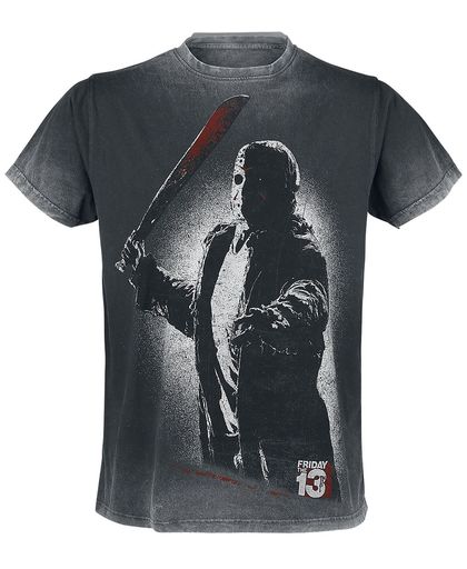 Friday The 13th Jason T-shirt grijs