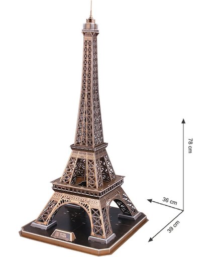 House of Holland Eiffeltower - 3D Puzzel XXL - 82 stukjes