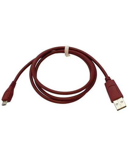 USB 2.0 naar Micro USB Data Kabel - 95cm Bordeaux