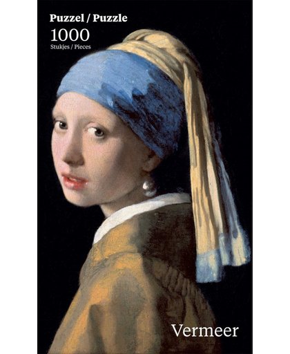 Meisje met de Parel - Johannes Vermeer (Mauritshuis) (1000)