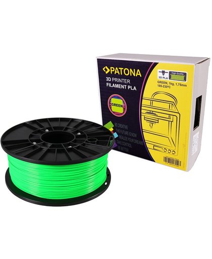 PATONA 1.75mm green PLA 3D printer Filament