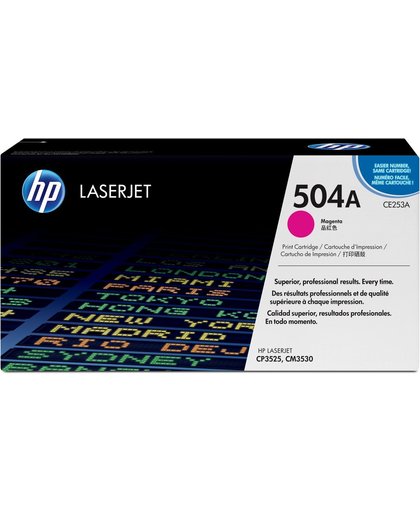 HP 504A Lasertoner 7000pagina's Magenta