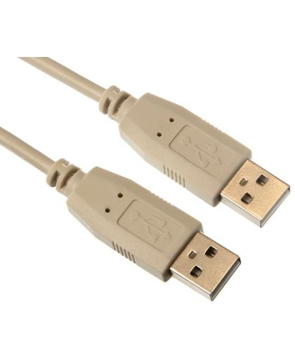 Usb Kabel 2.0 - A Plug Naar A Plug/ Basis /5.0M