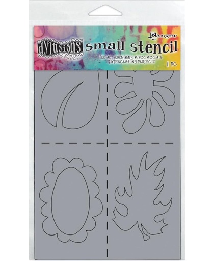 Dylusions Small Stencil 5x8 inch - Nature small dys47148