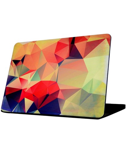 For 2016 New MacBook Pro 15.4 inch met Touchbar (A1707) Colorful Origami patroon Laptop Water Decals PC beschermings hoesje