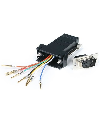 StarTech.com DB9-naar-RJ45 modulaire adapter M/F kabeladapter/verloopstukje