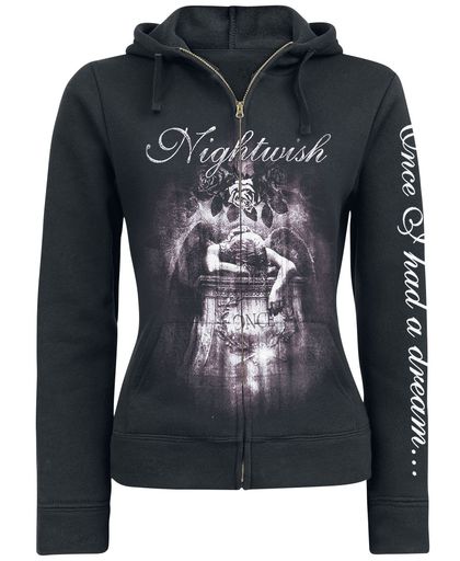 Nightwish Once - 10th Anniversary Girls vest met capuchon zwart
