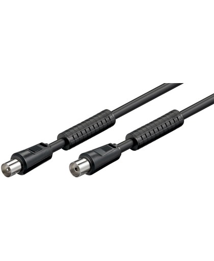 Wentronic 27475 5m IEC male IEC female Zwart coax-kabel