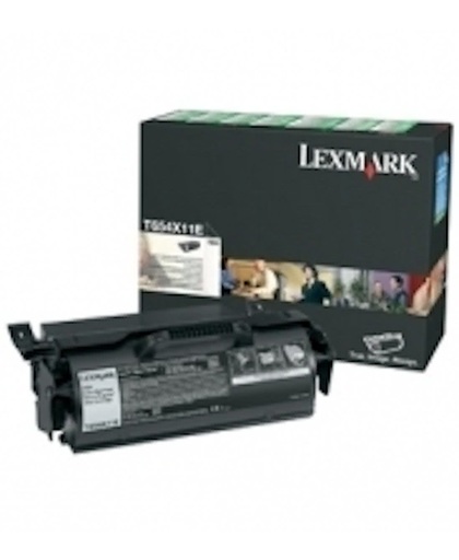 Lexmark T654X31E tonercartridge 36000 pagina's Zwart