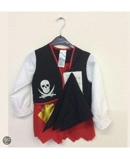 Kostuum piraat Brave Hearth, maat 116