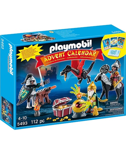 Playmobil Adventskalender Strijd om de drakenschat - 5493