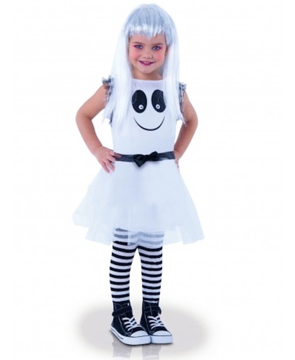 Spook kostuum met bewegende ogen voor meisjes - Verkleedkleding - 128/140
