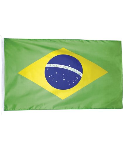 16 stuks: Polyester vlag - Brazilie - 90x150cm