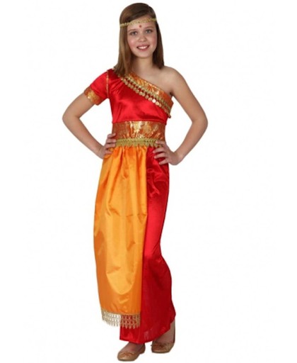 India Bollywood kostuum voor meisjes 116 (5-6 jaar)