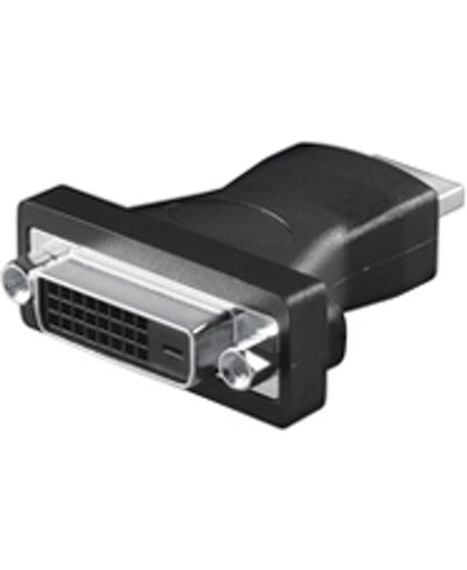 Goobay A 323 (HDMI 19pin M/DVI-D 24+1pin F) 19 HDMI M DVI-D (24+1) F kabeladapter/verloopstukje
