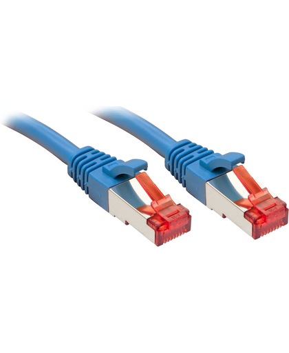Lindy Rj45/Rj45 Cat6 10m 10m Cat6 S/FTP (S-STP) Blauw netwerkkabel
