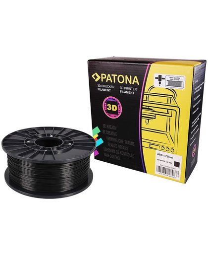 PATONA 1.75mm black ABS 3D printer Filament