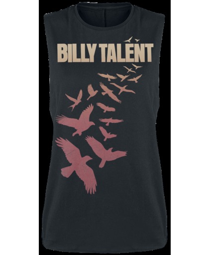 Billy Talent Birds Girls top zwart