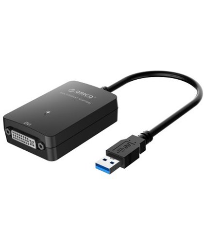 Orico - USB 3.0 naar DVI Grafische Adapter Converter zwart