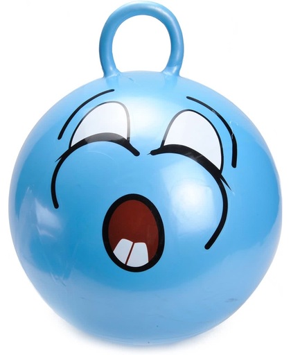 Skippybal Smiley - Emoji (Blauw)