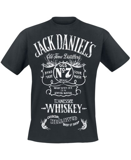 Jack Daniel&apos;s Tennessee Whiskey T-shirt zwart