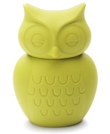 KG design Owl Spaarpot Lime