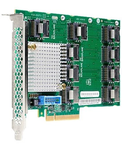 Hewlett Packard Enterprise ML350 Gen9 12Gb SAS slot uitbreiding
