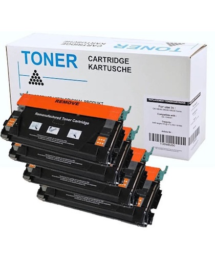 Set 4X  Toner voor Lexmark C522|Toners-en-inkt