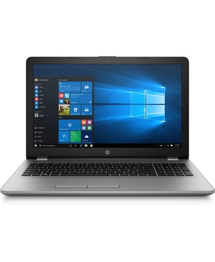HP 250 G6 Zilver Notebook 39,6 cm (15.6") 1366 x 768 Pixels 2,00 GHz Zesde generatie Intel® Core™ i3 i3-6006U