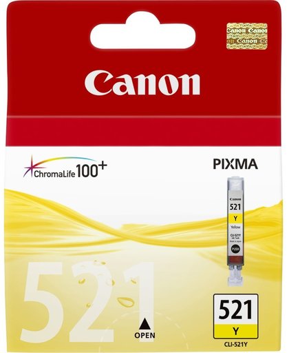 Canon CLI-521Y - Inktcartridge / Geel