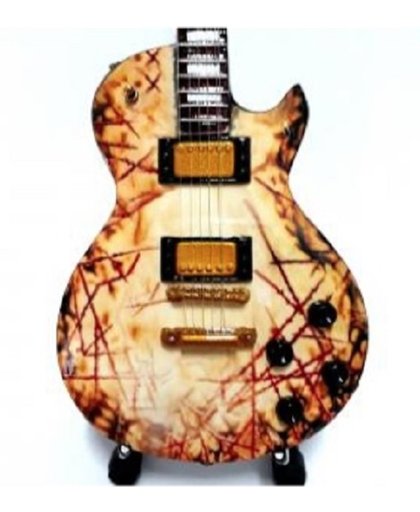 Richard Kruspe Rammstein miniatuur gitaar