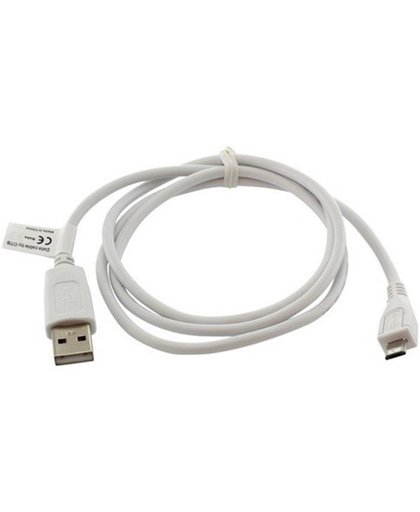 USB 2.0 naar Micro USB Data Kabel - 95cm Wit