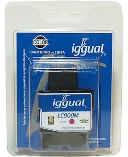 iggual PSILC900M 25ml Magenta inktcartridge