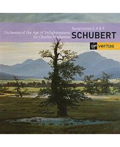 Schubert: Symphonies nos 5, 8 & 9 etc / Sir Charles Mackerras, OAE