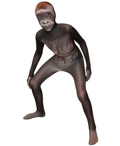 Originele morphsuit gorilla L (160-175 cm)